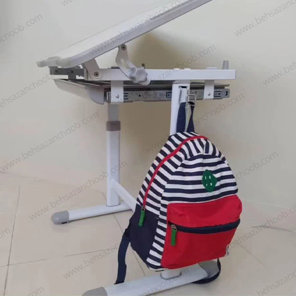 میز تحریر کودک صفحه تاشو طوسی N909